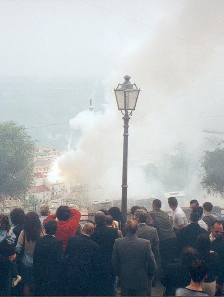 Feuerwerk fuer San Cataldo